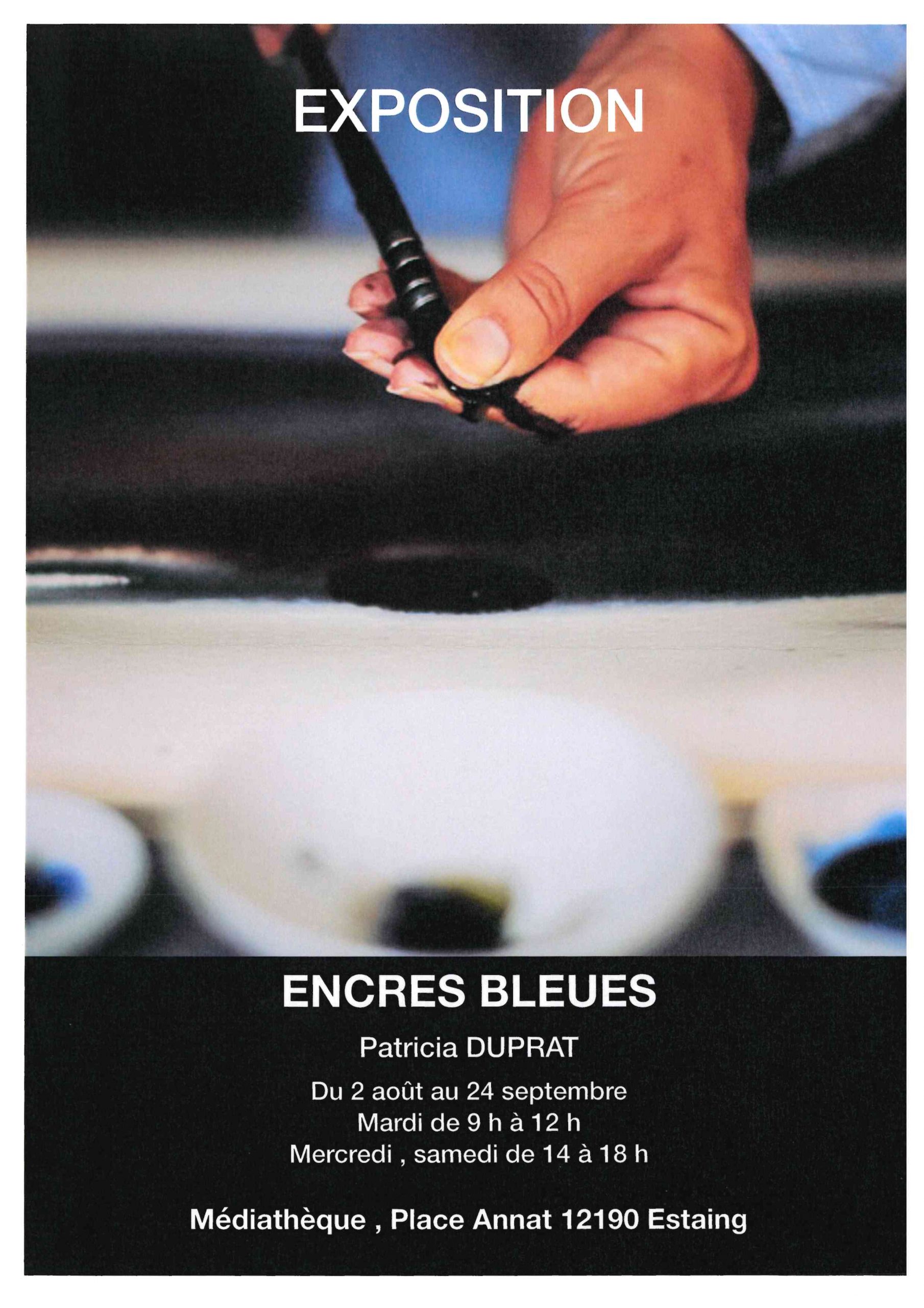 ENCRES BLEUES