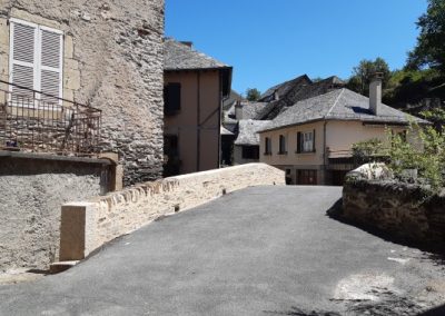 Réfection pont sur la Coussane